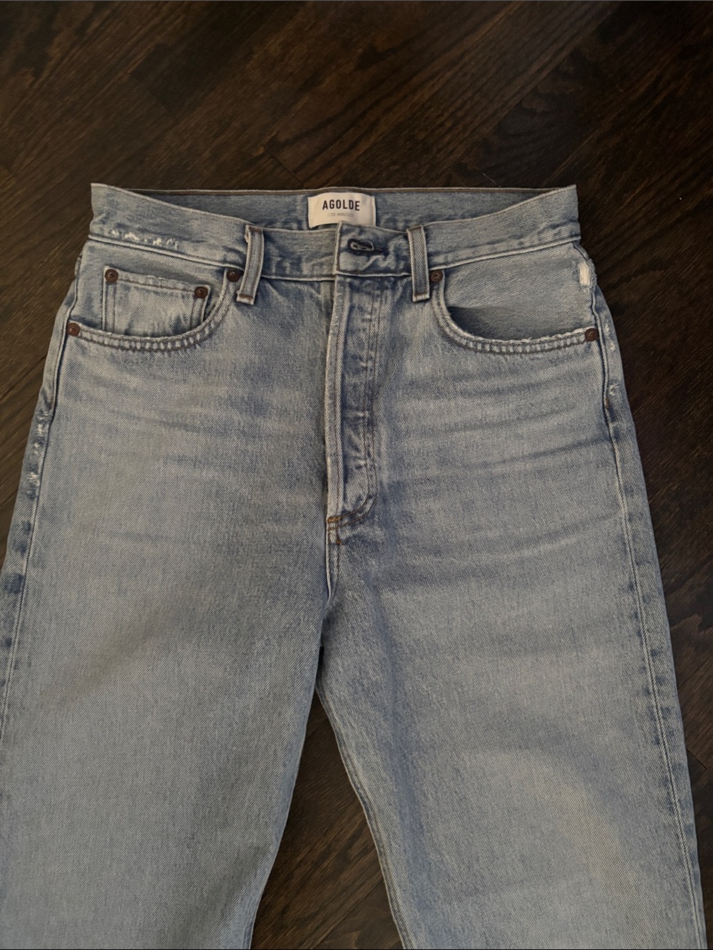 Agolde 90s Pinch Waist Straight Jeans - Picture 4 of 5